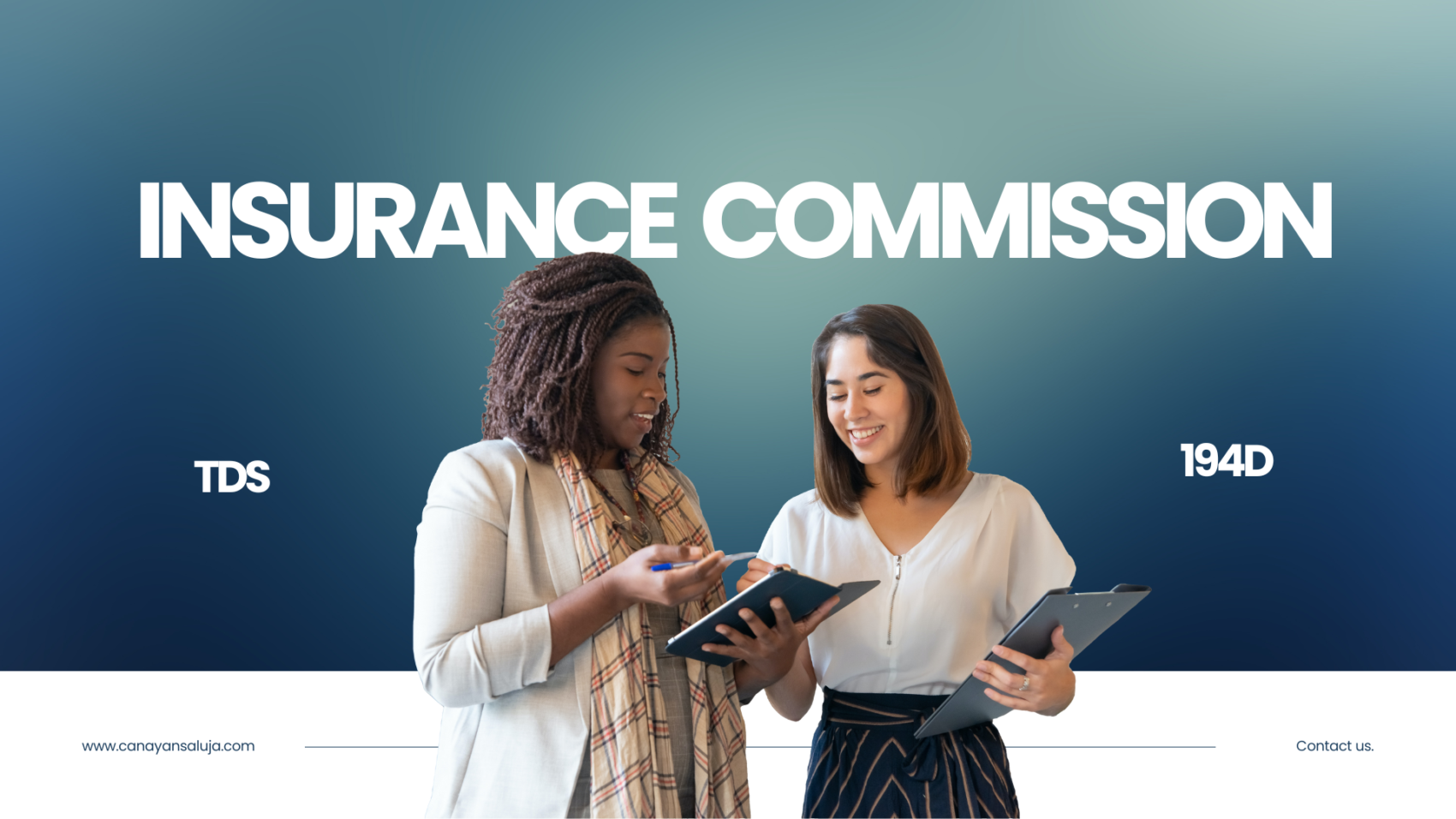 Blue and White Gradient Modern Insurance Presentation