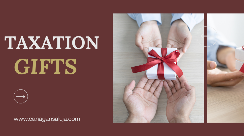 Maroon and Beige Minimalist Special Gift & Flower Presentation