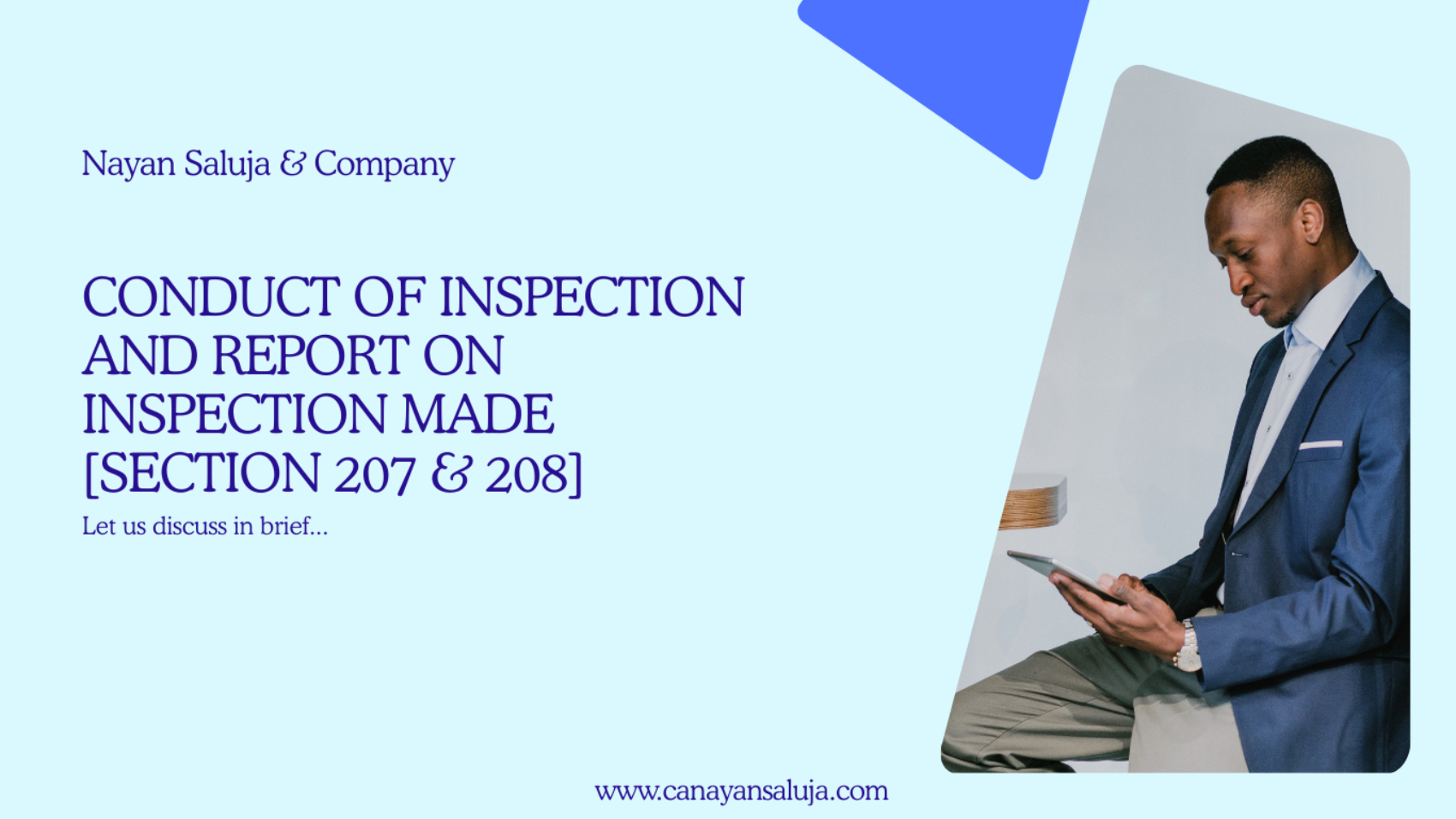 Candidate ExperienceFeedback Website in Light Blue Blue Recruitment Style